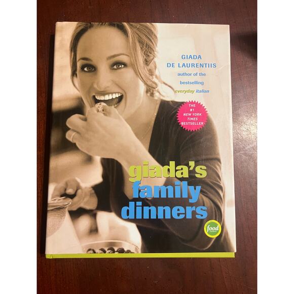 Giada's Family Dinners Giada De Laurentiis Food Network Italian Cookbook - Picture 1 of 8